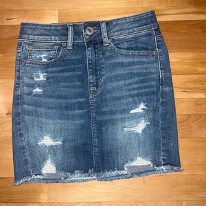 size 0, American Eagle mini jean skirt